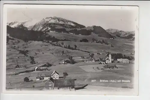 CH 9058 BRÜLISAU mit Ebenalp Luftaufnahme 195..