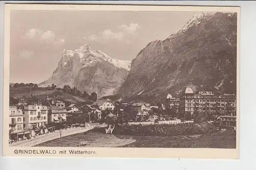 CH 3818 GRINDELWALD, Ortsansicht 1925