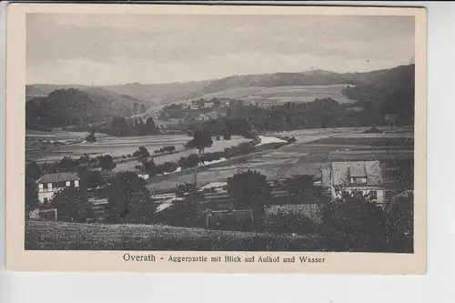 5063 OVERATH, Aggerpartie mit Blick auf Aulhof & Wasser 191..