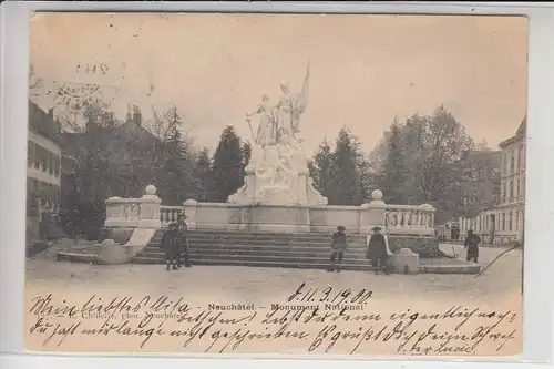 CH 2000 NEUENBURG, Monument Natinal 1900