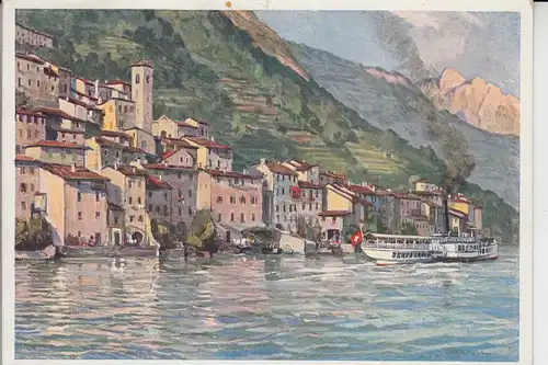 CH 6900 LUGANO - GANDRIA TI, Künstlerkarte