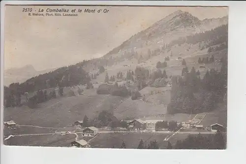 CH 1863 LA COMBALLAZ et le Mont d'Or, kl.Druckstelle