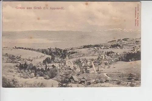 CH 9035 GRUB AR, Blick auf den Ort, 1911