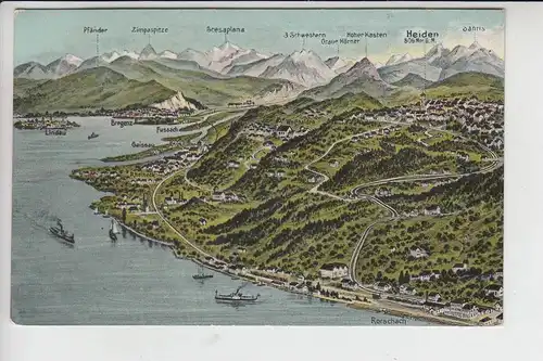 CH 9400 RORSCHACH, Luftansicht