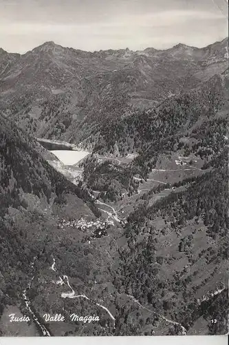 CH 6692 LAVIZZARA - FUSIO, Valle Maggia 1962