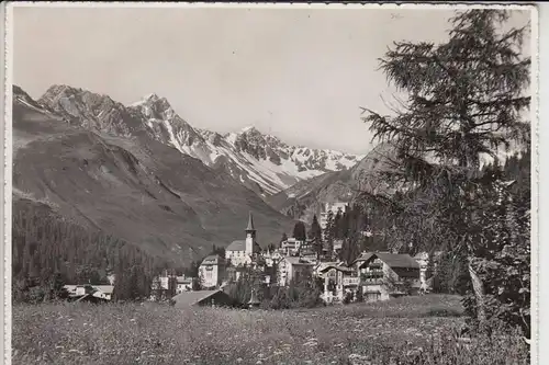 CH 7050 AROSA, Ortsansicht 1954