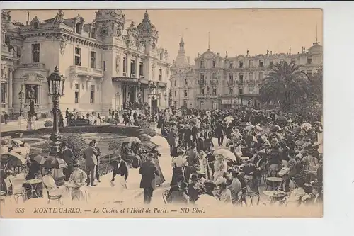 MONACO TPO - BAHNPOST - AMBULANT - MARSEILLE - VENTIMIGLIA