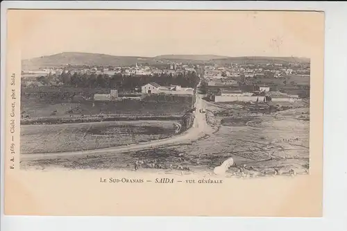 DZ - ALGERIEN, SAIDA Vue generale