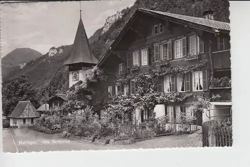 CH 3860 MEIRINGEN, Alte Dorfpartie