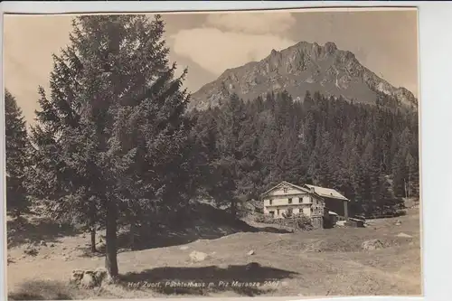 CH 7554 HOF ZUORT, Pächterhaus m. Piz Muranza 1936 - Ränder beschnitten