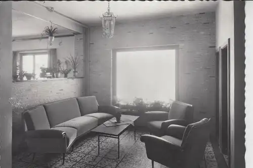 CH 7563 SAMNAUN, Hotel Bellevue, Innenansicht 1966
