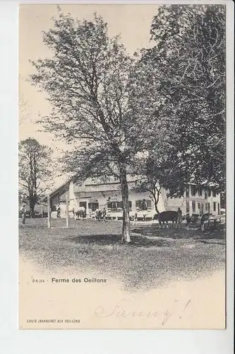 CH 2103 NOIRAIGUE, Ferme des Oeillons, 1902