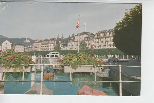 CH 6000 LUZERN LU, SCHWEIZERHOF, 197.., kl.Knick