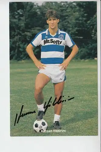 SPORT - FUSSBALL - MSV DUISBURG - HASSAN YILDIRIM - Autogramm