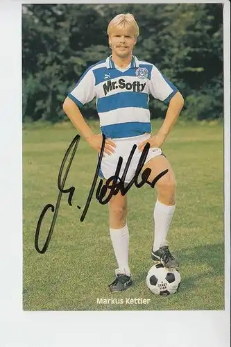 SPORT - FUSSBALL - MSV DUISBURG - MARKUS KETTLER - Autogramm