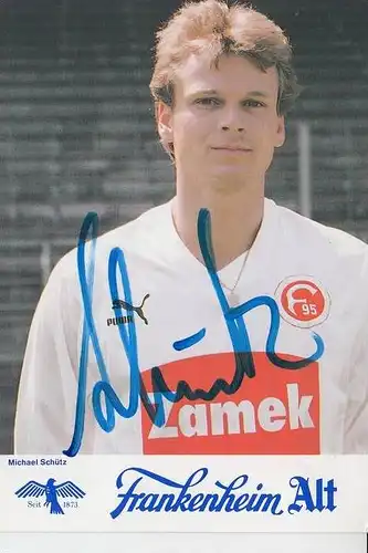 SPORT - FUSSBALL - FORTUNA DÜSSELDORF - MICHAEL SCHÜTZ - Autogramm