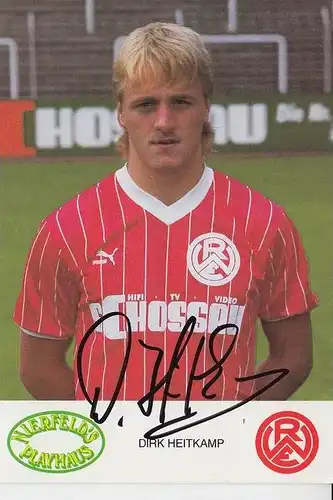 SPORT - FUSSBALL - ROT WEISS ESSEN - DIRK HEITKAMP - Autogramm