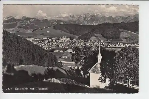 CH 8840 EINSIEDELN mit Glärnisch 1954