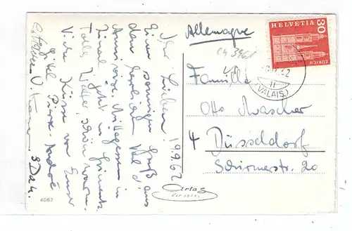 CH 3961 GRIMENTZ - Mehrbildkarte 1962