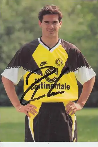 SPORT - FUSSBALL - BORUSSIA DORTMUND - GERHARD POSCHNER - Autogramm