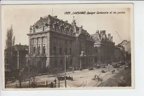 CH 1000 LAUSANNE VD, Kantonalbank und Hauptpost, 1928