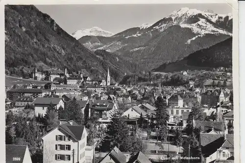 CH 7000 CHUR mit Weisshorn 1963