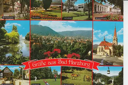 SPORT - GOLF - Mehrbildkarte - Bad Harzburg