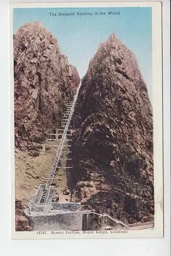 USA - COLORADO - Steepest Railway, Eisenbahn-Steilstrecke
