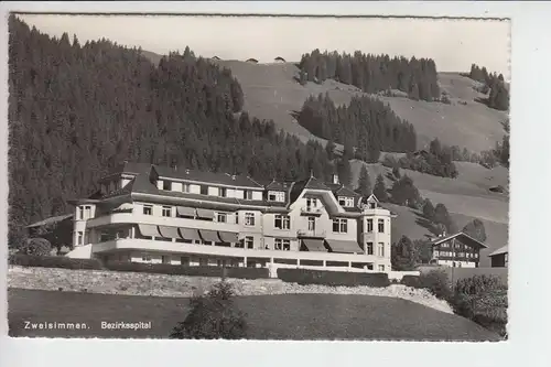 CH 3770 ZWEISIMMEN, Bezirkshospital, 1955