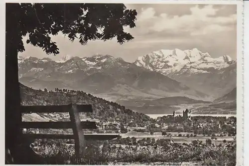 CH 3600 THUN mit Blümlisalp, 1938