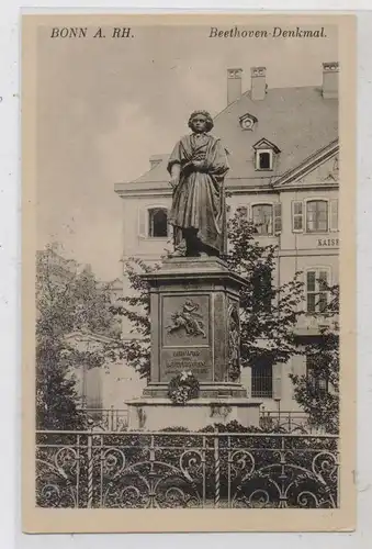 5300 BONN, BEETHOVEN - Denkmal