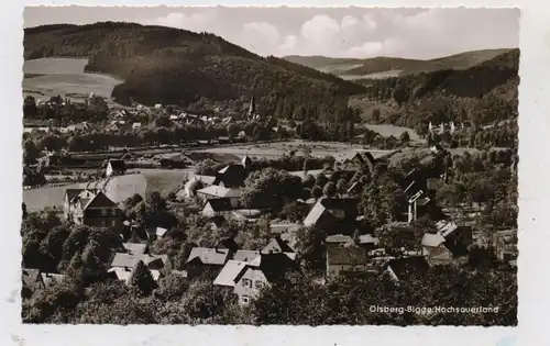 5787 OLSBERG, Blick von Olsberg nach Bigge