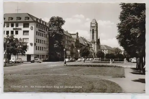 5400 KOBLENZ, Friedrich-Ebert-Ring und Christus-Kirche
