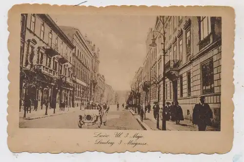 UKRAINE - LEMBERG / LWIW / LWOW, 3. Maigasse, Druckstellen