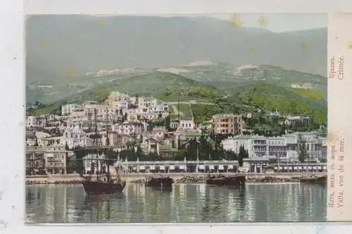 UKRAINE - JALTA / YALTA, Vue de la mer, ca. 1900, undivided back