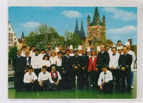 BINNENSCHIFFE - RHEIN, Besatzung der MS FRANCE
