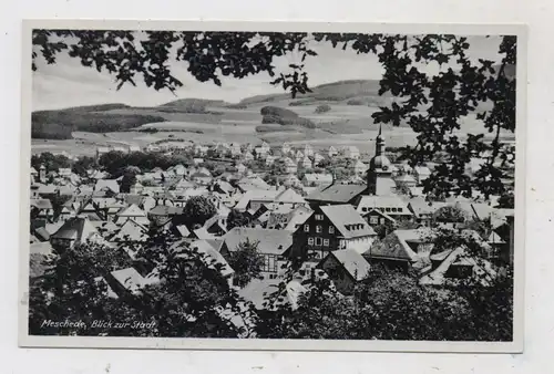 5778 MESCHEDE, Blick auf die Stadt, 1940