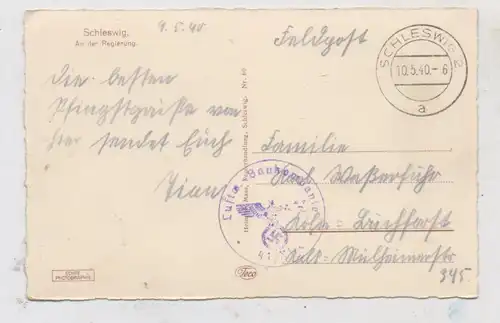 2380 SCHLESWIG, An der Regierung, Oldtimer, 1940, Feldpost Lufwaffen Baukompanie 41 / XI