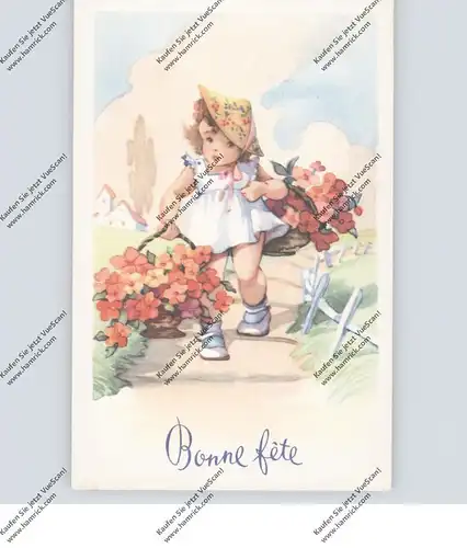 KINDER - Mädchen mit Blumen