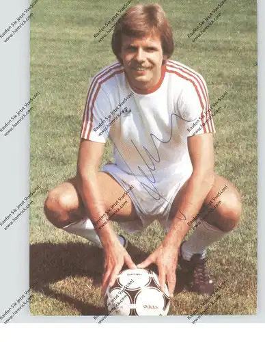 FUSSBALL - FREIBURGER FC, HELMUT ZAHN, Autogramm