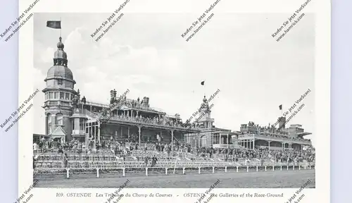 REITSPORT - OSTENDE, Rennbahn, Tribünen