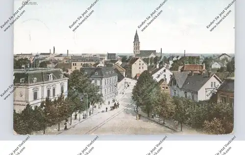 4700 HAMM, Blick in die Strasse zur Kirche, 1927