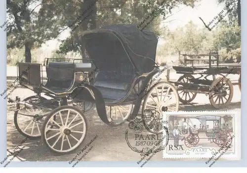 KUTSCHEN / COACHES - Kutsche mit Anhänger Südafrika