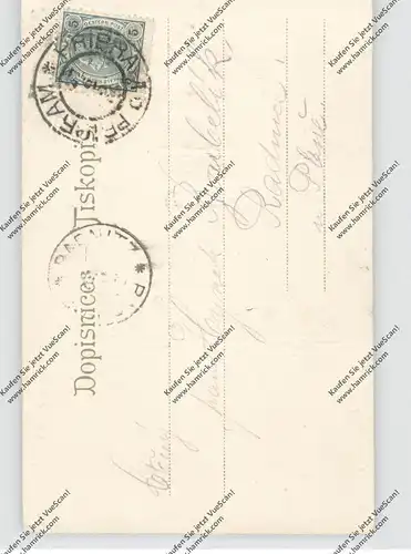 BÖHMEN & MÄHREN - PRIBRAM, Wallfahrtsort, Maria, Bahnhof, Präge-Karte