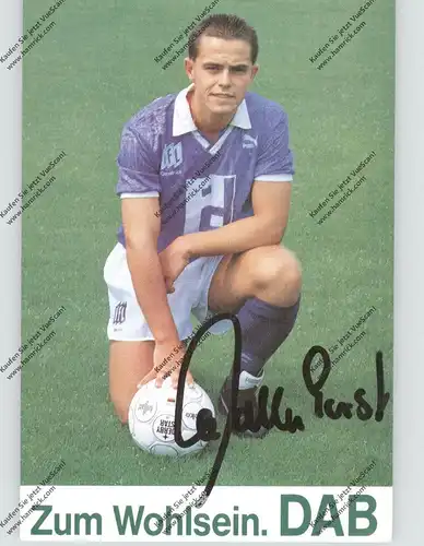 FUSSBALL - VfL OSNABRÜCK, ANDREAS WALLENHORST, Autogramm