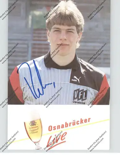 FUSSBALL - VfL OSNABRÜCK, CHRISTOF REKERS, Autogramm