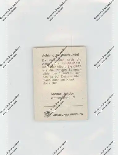 FUSSBALL - SG WATTENSCHEID 09 - MICHAEL JACOBS, Autogramm