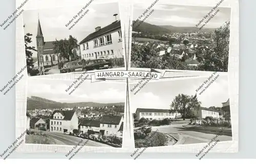 6680 NEUNKIRCHEN - HANGARD, Mehrbild-AK