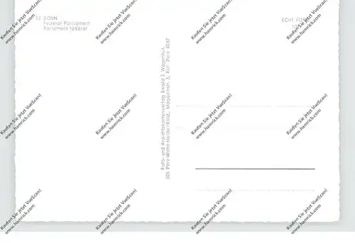 5300 BONN - GRONAU, Bundeshaus, VW-Käfer
