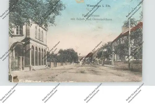 F 67610 LA WANTZENAU, Strassenpartie 1918, kl. Oberflächenmängel